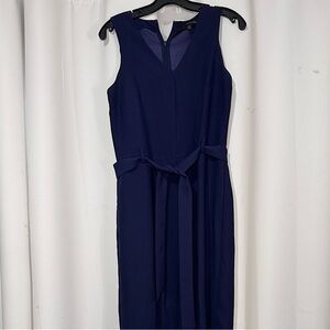 Banana Republic Navy Blue Office Jumpsuit